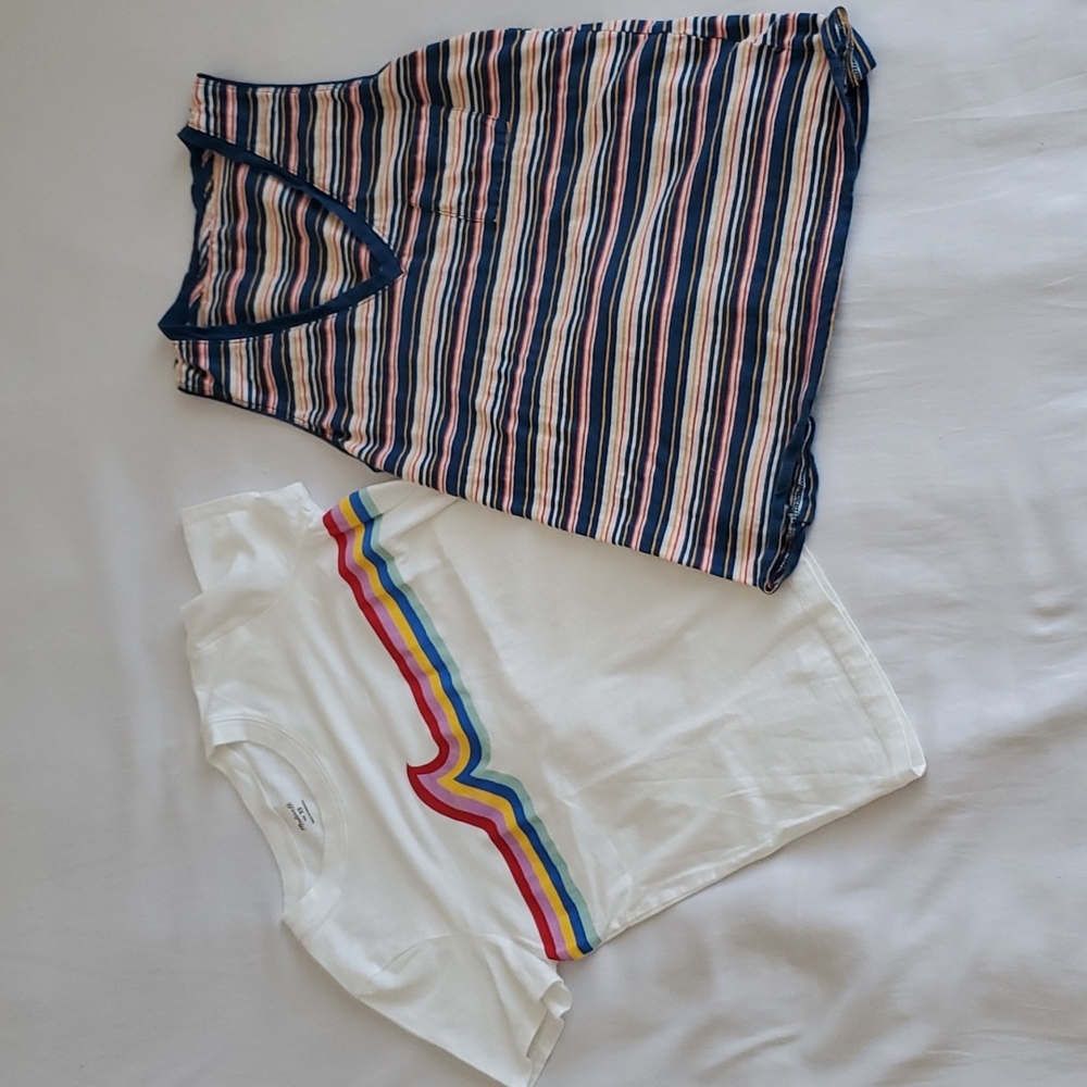 Madewell Tee Shirt Tank Top Whisper Cotton Lot Size XS